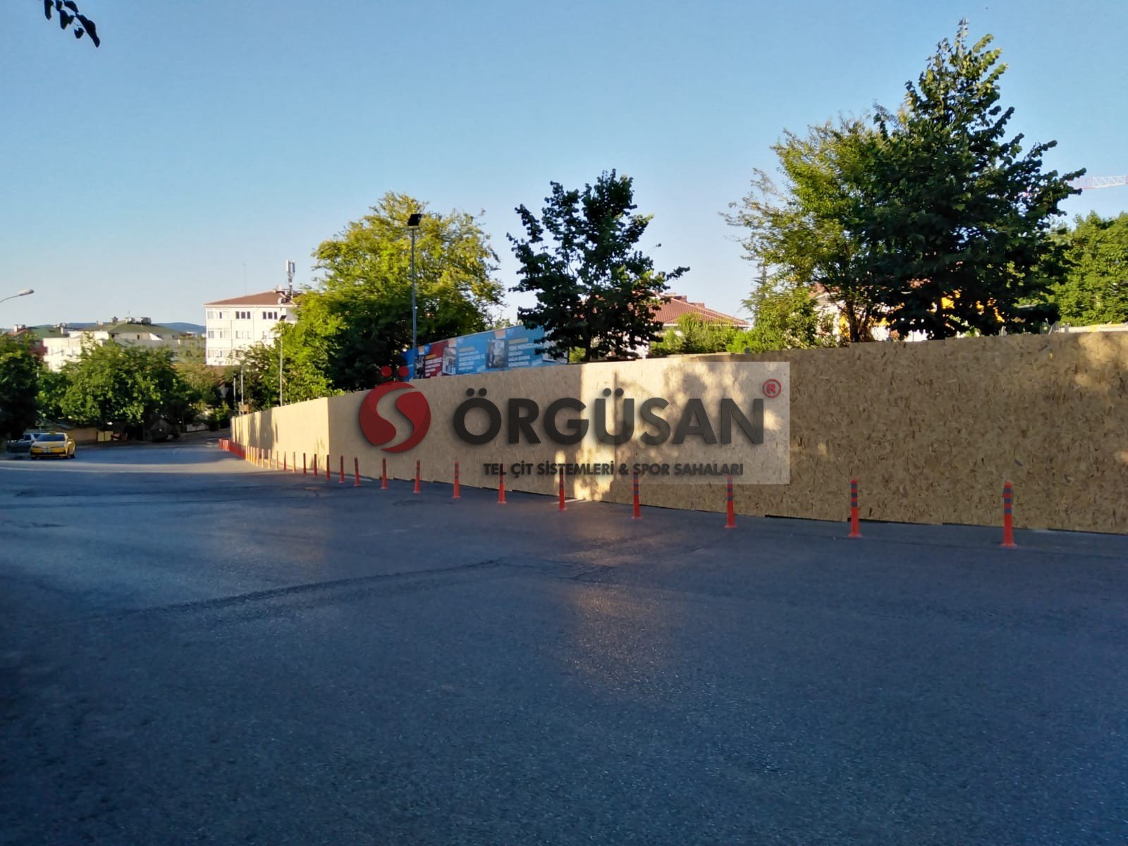 Şantiye etrafı KAPATMA